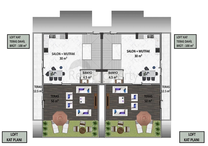 Neues Investitionsprojekt im Zentrum von Alanya