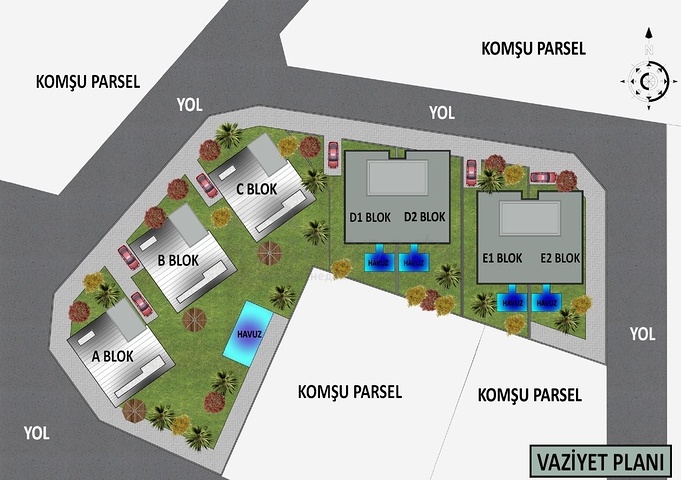 Neues Investitionsprojekt im Zentrum von Alanya