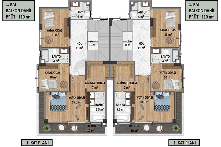 Neues Investitionsprojekt im Zentrum von Alanya