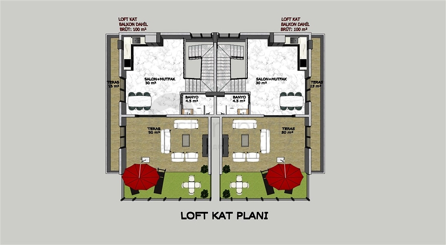 Neues Investitionsprojekt im Zentrum von Alanya Neues Investitionsprojekt im Zentrum von Alanya