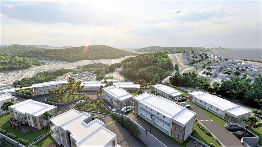 Öko-Komplex Villen mit Blick auf das Meer und den Wald !