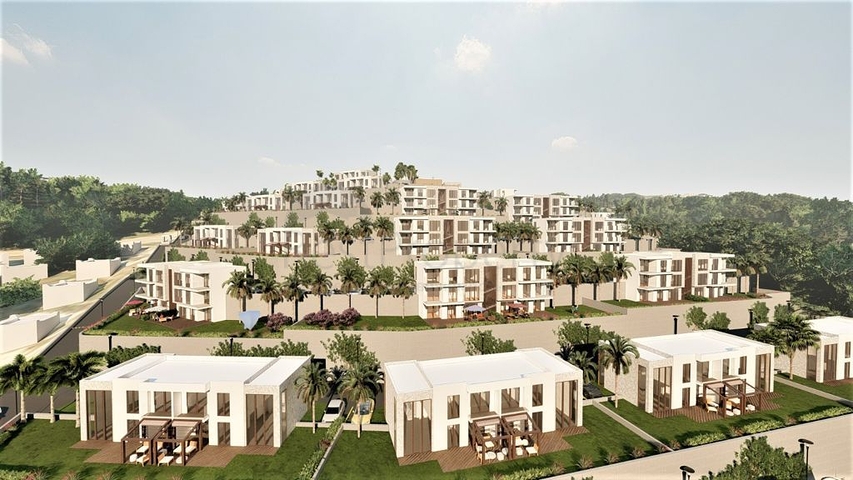 Öko-Komplex Villen mit Blick auf das Meer und den Wald !