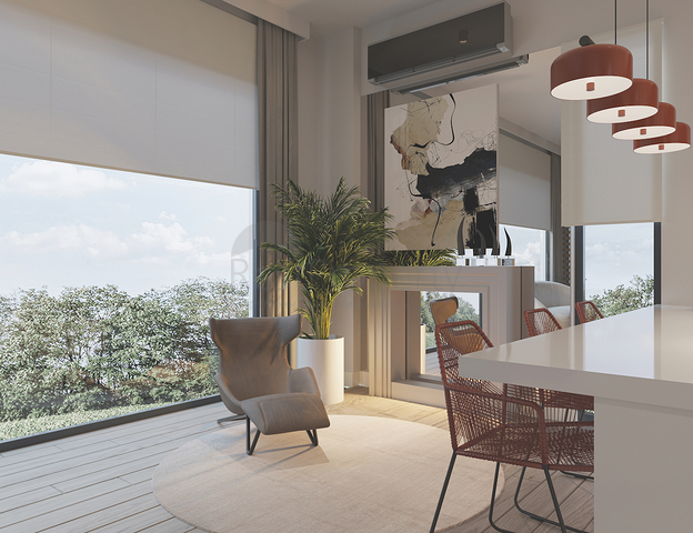 Die Villen 3+1 und 4+1 befinden sich in einem Öko-Komplex, umgeben von Nadelwäldern in der Gegend von Dortepe am östlichen Ende von Bodrum. Die Villen 3+1 und 4+1 befinden sich in einem Öko-Komplex, umgeben von Nadelwäldern in der Gegend von Dortepe am östlichen Ende von Bodrum.