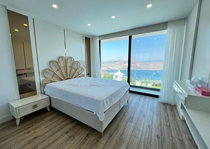 Boutique-Projekt von 8 Villen mit herrlichem Blick auf das Meer und die Berge in Raoine Gündogan