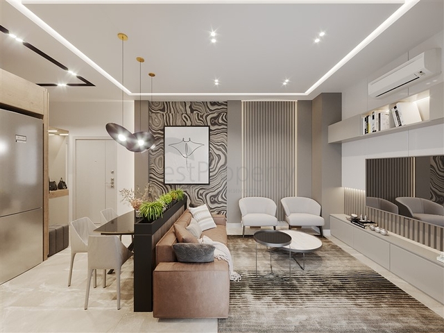 Clubhaus im Stadtteil Demirtas