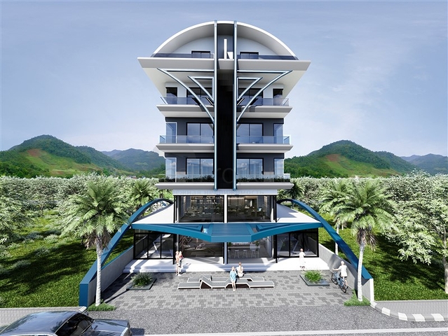 Clubhaus im Stadtteil Demirtas