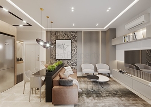 Clubhaus im Stadtteil Demirtas