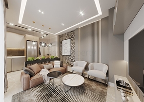 Clubhaus im Stadtteil Demirtas