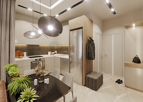 Clubhaus im Stadtteil Demirtas