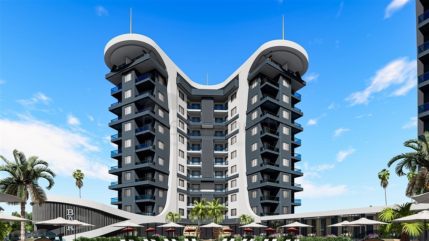 Projekt mit Hotelinfrastruktur im Ferienort Avsallar