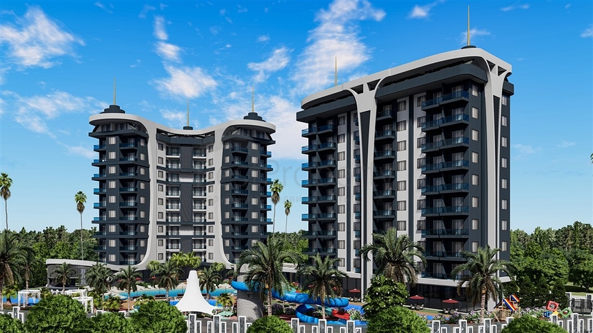 Projekt mit Hotelinfrastruktur im Ferienort Avsallar