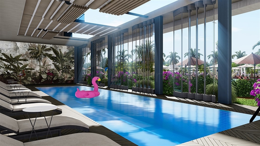 Projekt mit Hotelinfrastruktur im Ferienort Avsallar