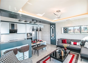 Eine Art Wohnung in der ersten Zeile eines Premium-Komplexes