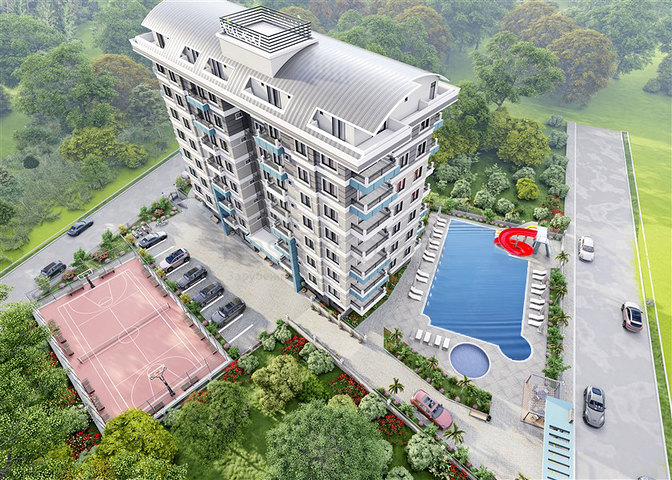 Ein Investitionsprojekt mit einem einzigartigen Konzept in Demirtas