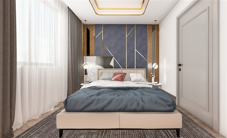 Tolles 2+1 Penthouse zum Verkauf im Stadtteil Mahmutlar 