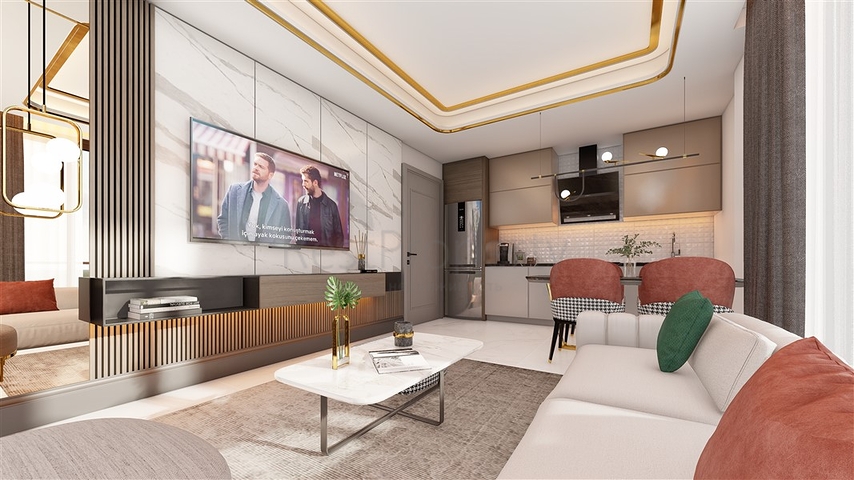 Tolles 2+1 Penthouse zum Verkauf im Stadtteil Mahmutlar 