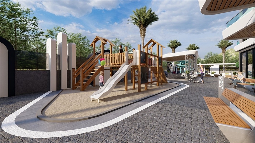 Tolles 2+1 Penthouse zum Verkauf im Stadtteil Mahmutlar 