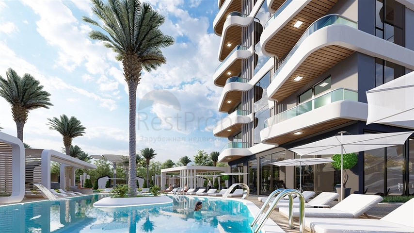 Tolles 2+1 Penthouse zum Verkauf im Stadtteil Mahmutlar 