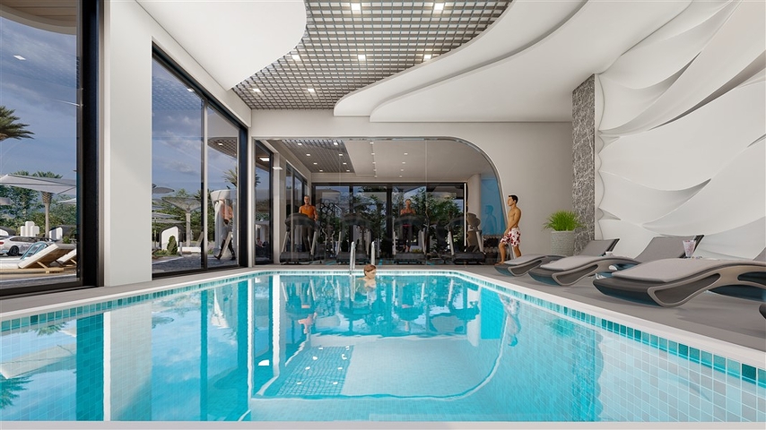 Tolles 2+1 Penthouse zum Verkauf im Stadtteil Mahmutlar 