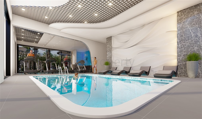 Tolles 2+1 Penthouse zum Verkauf im Stadtteil Mahmutlar 