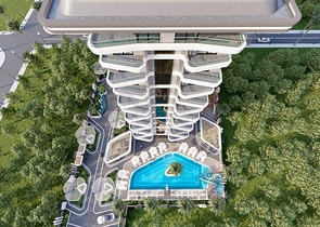 Tolles 2+1 Penthouse zum Verkauf im Stadtteil Mahmutlar 