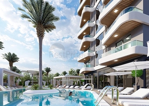 Tolles 2+1 Penthouse zum Verkauf im Stadtteil Mahmutlar 