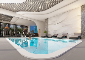 Tolles 2+1 Penthouse zum Verkauf im Stadtteil Mahmutlar 