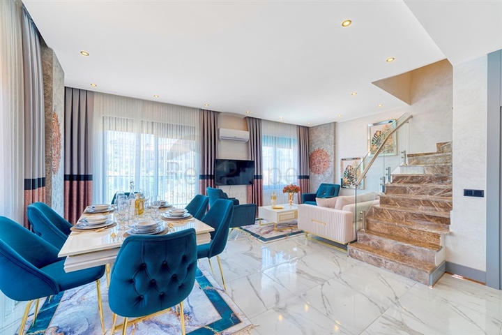 Penthouse 2+1 in einem neuen Komplex im Bezirk Alanya Oba Penthouse 2+1 in einem neuen Komplex im Bezirk Alanya Oba