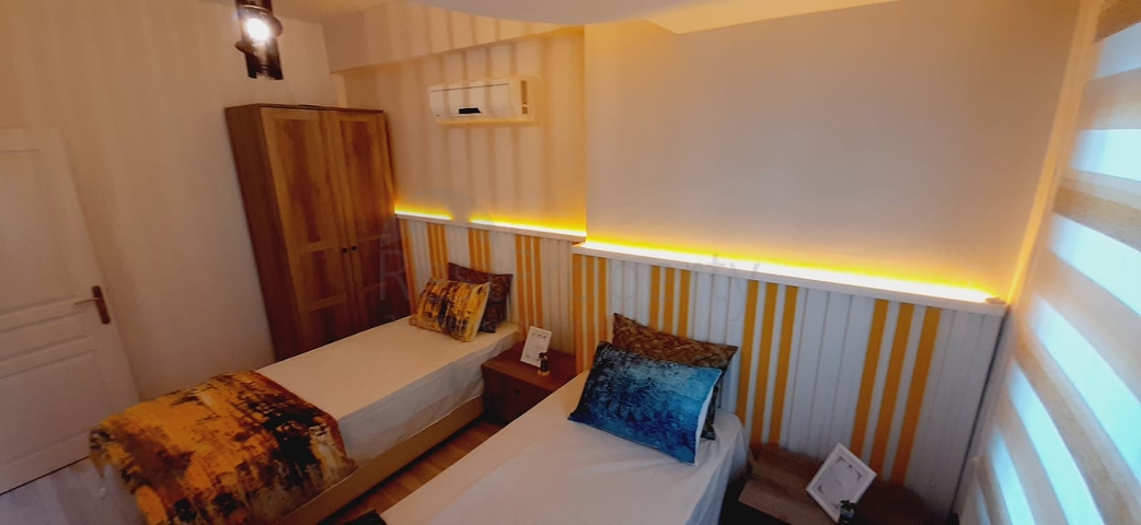 Gemütliche Dreizimmerwohnung im Zentrum von Mahmutlar