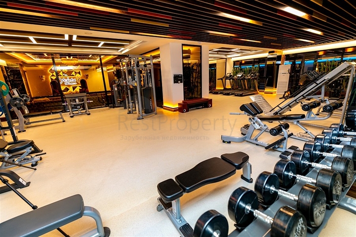 1+1 möblierte Wohnung in Mahmutlar mit Meerblick