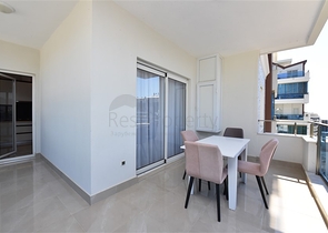 1+1 möblierte Wohnung in Mahmutlar mit Meerblick