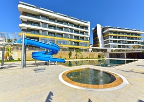 1+1 Apartment in einem im Bau befindlichen Komplex im Bezirk Oba