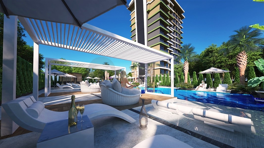 Premium-Wohnanlage in Mahmutlar