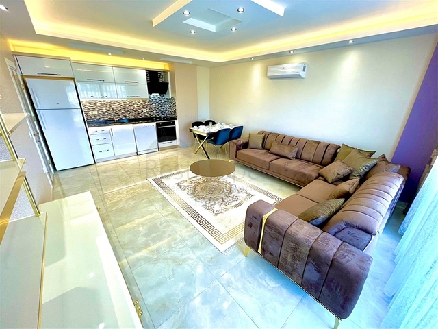 2+1 Wohnung im Küstengebiet von Kestel