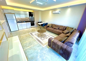 2+1 Wohnung im Küstengebiet von Kestel