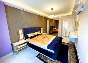 2+1 Wohnung im Küstengebiet von Kestel