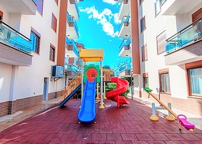 2+1 Wohnung im Küstengebiet von Kestel