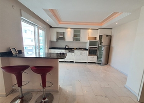 2+1 Wohnung an der ersten Küste in Tosmur