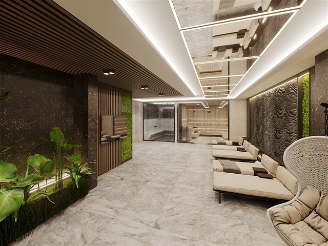 Neue Wohnanlage im Stadtteil Kargicak