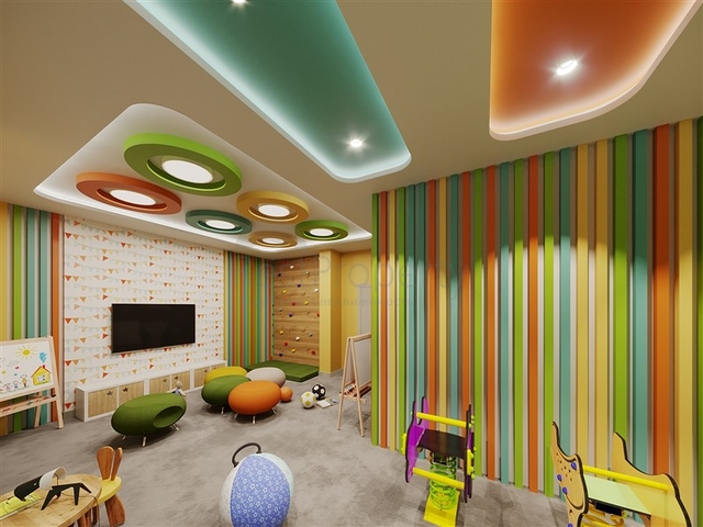 Neue Wohnanlage im Stadtteil Kargicak