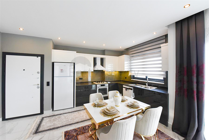 Maisonette-Wohnung 2+1 in der neuen Wohnanlage des Bezirks Oba