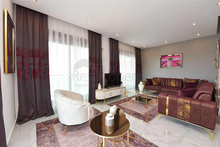 Maisonette-Wohnung 2+1 in der neuen Wohnanlage des Bezirks Oba