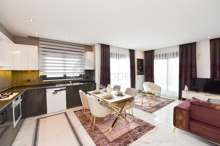 Maisonette-Wohnung 2+1 in der neuen Wohnanlage des Bezirks Oba