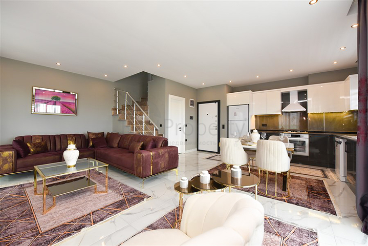 Maisonette-Wohnung 2+1 in der neuen Wohnanlage des Bezirks Oba