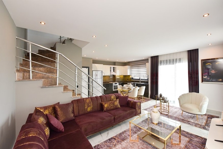 Maisonette-Wohnung 2+1 in der neuen Wohnanlage des Bezirks Oba