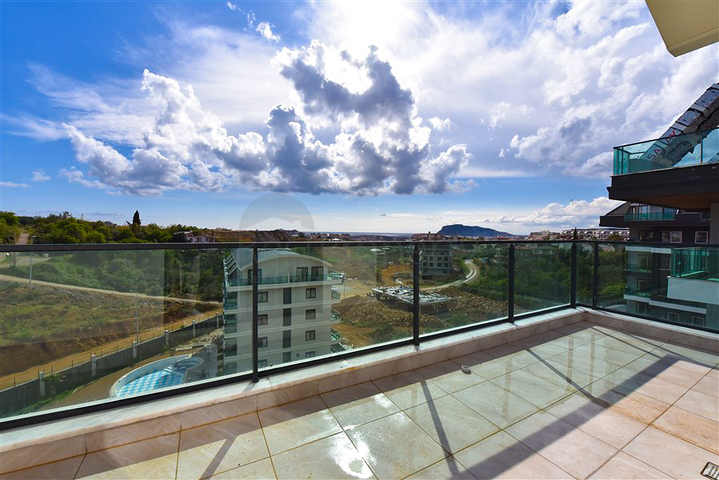 Maisonette-Wohnung 2+1 in der neuen Wohnanlage des Bezirks Oba