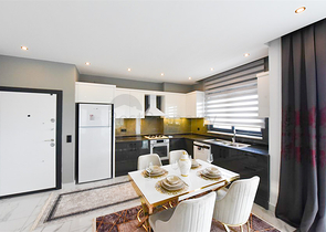 Maisonette-Wohnung 2+1 in der neuen Wohnanlage des Bezirks Oba