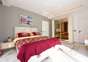 Maisonette-Wohnung 2+1 in der neuen Wohnanlage des Bezirks Oba