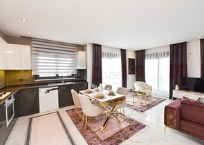 Maisonette-Wohnung 2+1 in der neuen Wohnanlage des Bezirks Oba