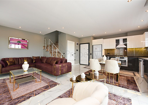 Maisonette-Wohnung 2+1 in der neuen Wohnanlage des Bezirks Oba